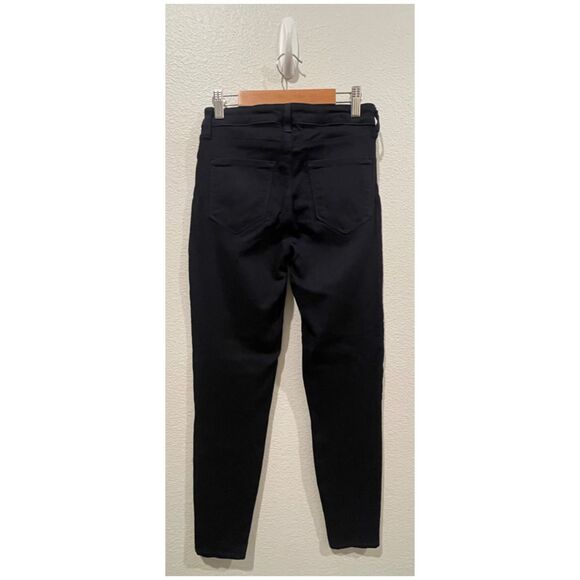 L'AGENCE Margot Skinny Noir Black Jeans - Picture 3 of 4